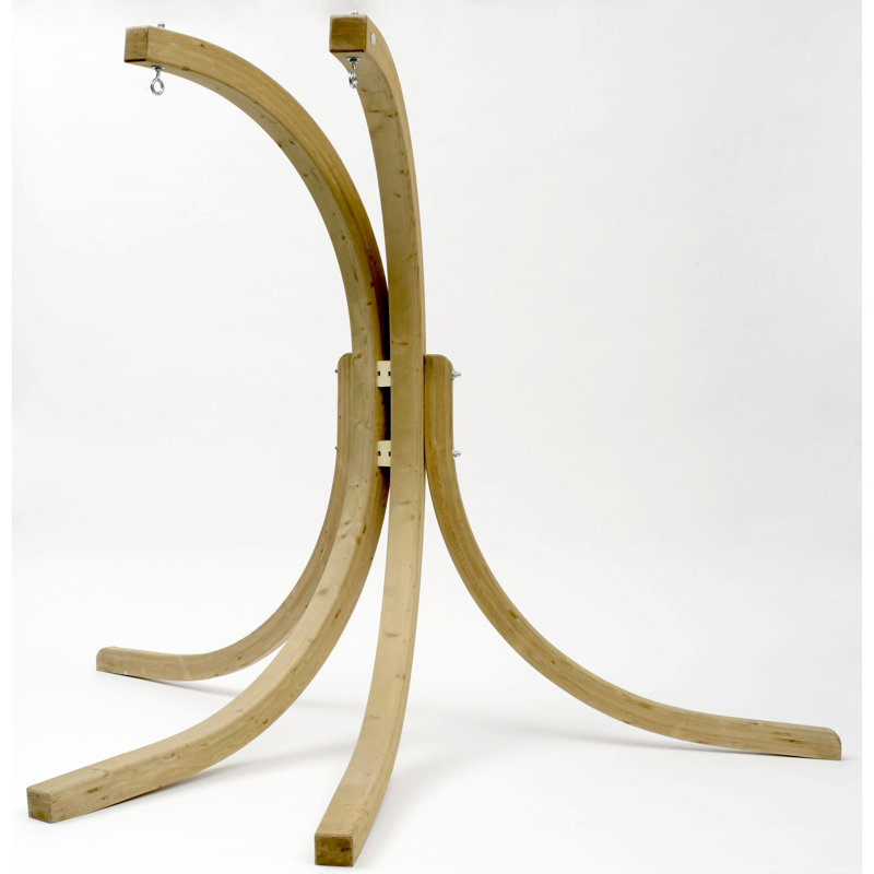 Wood hanging chair stand Clearance